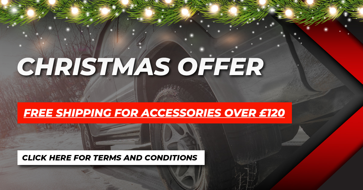 Get Kitted Out This Christmas With Free Delivery on Accessories Orders Over £120!