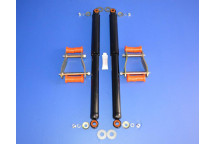 Rear Extended Shackle & Shock Absorber Lift Kit (35mm)