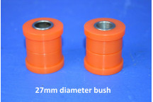 Front Shock Absorber Lower Bushes (Pair) (27mm)