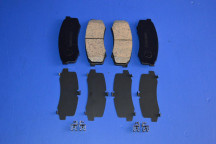 Rear Brake Pads Complete With Anti Squeal Shim Kit