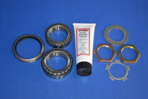 Front Wheel Bearing Kit With Adjuster nuts & Grease 1 Side