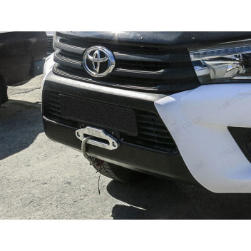 Toyota Hilux Front Bumper Hidden Winch Mount Kit 2017-2021