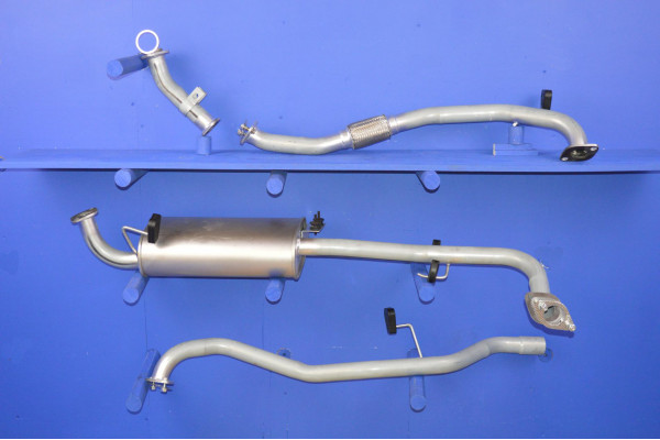 Exhaust Pipe Kit Full System LWB for ISUZU TROOPER 3.1L Diesel - 3 / 5