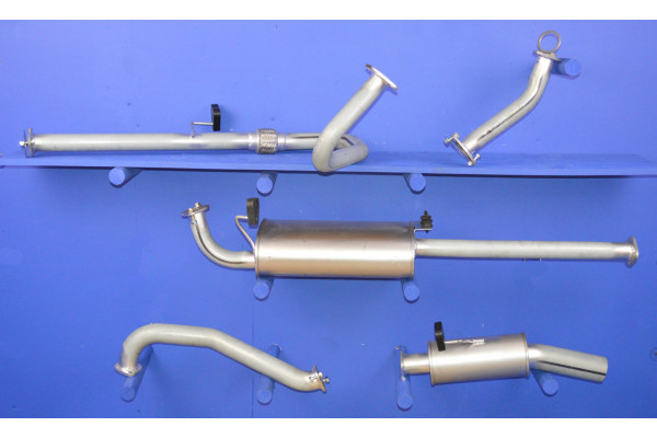Exhaust Pipe Kit Full System LWB for ISUZU TROOPER 3.0L Diesel - 3 / 5