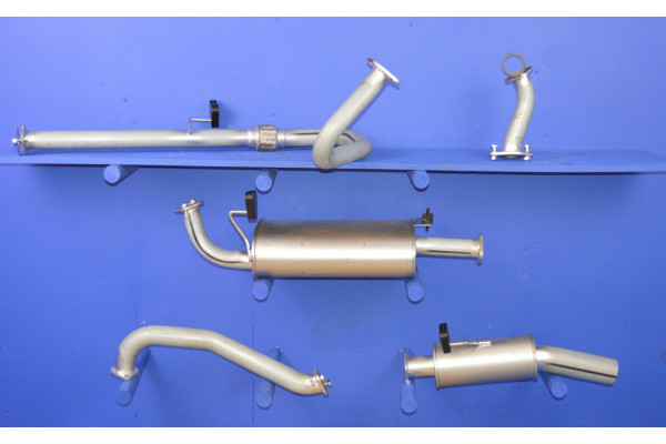 Exhaust Pipe Kit Full System SWB for ISUZU TROOPER 3.0L Diesel - 3 / 5