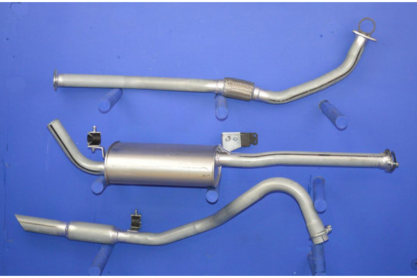 Exhaust Pipe Kit Full System LWB for FORD MAVERICK 2.7L Diesel - 3 / 5